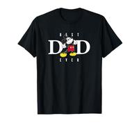 Disney Mickey Mouse Thumbs Up Best Dad Ever Father's Day T-Shirt