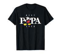 Disney Mickey Mouse Thumbs Up Best Papa Ever Father's Day T-Shirt