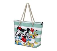 Disney Mickey Mouse Together-Sac de Plage Soleil, Bleu, 52 x 37 cm