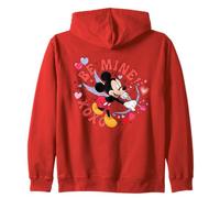 Disney Mickey Mouse Valentine's Day Cupid "Be Mine!" XOXO Sweat à Capuche