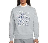 Disney Mickey Mouse Vintage Merry, Bright and Tied Up in Lights Unisex Sweatshirt, Heather Maillot de survêtement, Athletic chiné, L Mixte