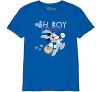 Disney « Mickey Oh Boy Easter » BODMICKTS089 T-Shirt Garçon, Royal, Taille 12 Ans
