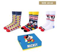 Mickey - Pack De 3 Paires De Chaussettes (T40-46)