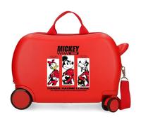 Disney Mickey Racing Valises, Taille Unique, Rouge, Talla única, Valises à roulettes