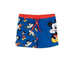 Disney Mickey Short de Bain garçon, Bleu, 98/104, Maillot Enfant