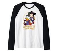 Disney Mickey's Christmas Carol God Bless Us Everyone Manche Raglan