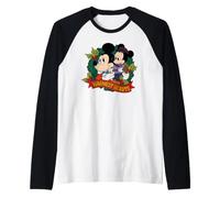 Disney Mickey's Christmas Carol Warmest Hearts Tiny Tim Manche Raglan