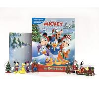 Disney Mickey's Christmas My Busy Books - Storybook, 10 figurines, playmat