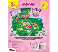 Disney Minnie 12 Figurines Et Un Tapis De Jeu - Livre Cartonné De 10 Pages - Fille - 3 Ans