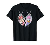 Disney Minnie and Daisy Best Friends Matching Heart Necklace T-Shirt
