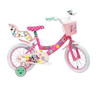 Disney Minnie Bicicletta 14 Pollici Bambina Fuxia Con Paperina Multicolore