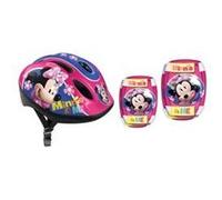 Disney Combo casque + genouillères et coudières Minnie It's Me