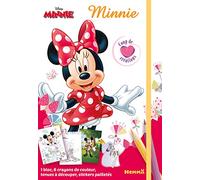 Disney Minnie - Coup de cœur créations - Kit mode avec coloriage et stickers - Dès 5 ans
