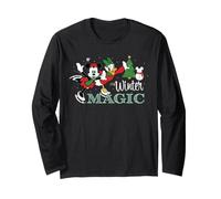 Disney Minnie & Daisy Christmas Winter Magic Holiday Skating Manche Longue
