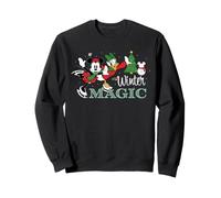 Disney Minnie & Daisy Christmas Winter Magic Holiday Skating Sweatshirt