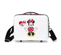 Disney Minnie Enjoy the Day Trousse de toilette adaptable Blanc 66x48x26 cms ABS