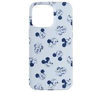 Disney Minnie et Mickey Mouse Icône Visages Vintage Art Rétro Coque pour iPhone 15 Pro Max