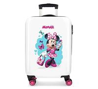 Valise cabine DISNEY Minnie Good Mood - blanc 8816