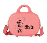 Disney Minnie Happiness Trousse de Toilette Adaptable avec Bandoulière Rose 29x21x15 cms ABS Rigide 9.14L 2.52 kgs
