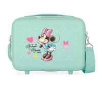Disney Joumma Bags, Minnie Imagine, Trousse Scolaire, Trousse pour Enfant, fabriquée en Polyester., Bleu, Trousse de Toilette