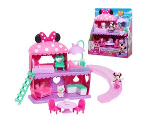 Disney Minnie, La Maison de Minnie, 13 pièces, Figurines et Accessoires, Jouet pour Enfants dès 3 Ans, GIOCHI PREZIOSI, MCN22