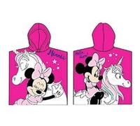Disney Minnie + Licorne Poncho 50 x 100 cm G