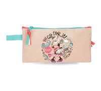 Disney Minnie Lovin Life Trousse Multicolore 22 x 12 cm Microfibre, Multicolore, Étui