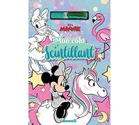 Disney Minnie - Mon colo scintillant - Bloc de coloriage - Dès 4 ans