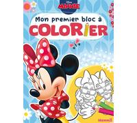 Disney Minnie - Mon premier bloc à colorier - Livre de coloriage - Dès 3 ans