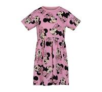 Disney Minnie Mouse AOP Robe de jour 100 % coton Décontractée Minnie Rose, Minnie, 5-6 ans
