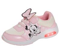 Disney Minnie Mouse Baskets lumineuses à LED clignotantes pour fille, rose, 32 EU