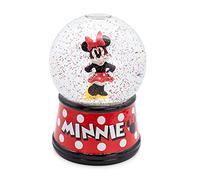 Disney Minnie Mouse Boule à neige lumineuse de 15,2 cm Rouge Taille unique