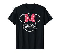 Disney Minnie Mouse Bride Head Icon Magic Wedding Honeymoon T-Shirt