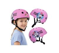 DISNEY Minnie Mouse Casque de vélo rose pour enfants, sportif, réglable 52-56 cm 56 cm
