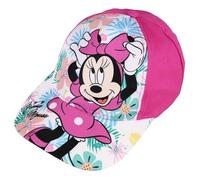 Disney Minnie Mouse Casquette de Baseball Rose pour l'été pour Les Filles, Casquette de Baseball Ajustable (FR/ES, Numérique, 52, 53, Minnie Mouse Pink)