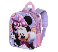 Disney Minnie Mouse Cat-Sac à Dos 3D Elite, Lilas, 25 x 30 cm, Capacité 7 L