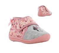 Disney Minnie Mouse Chausson Fille d’Age 2 à 8 Ans, Pantoufle Jolie avec Minnie, Chaussures de Maison Confortable 30 EU, Idéal pour l'École Maternelle et l’Intérieur, Rose