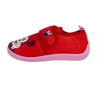 Disney Minnie Mouse Chaussons Slipper, Rojo, 32/33 EU Étroit