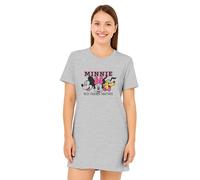 Disney Minnie Mouse Chemise de nuit pour femme - Best Friends Together Pyjama à manches courtes Gris, gris, XL