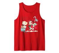 Disney Minnie Mouse Christmas Dear Santa... Retro Holiday Débardeur