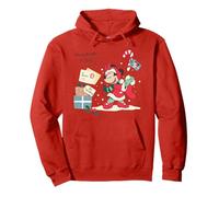 Disney Minnie Mouse Christmas Dear Santa... Retro Holiday Sweat à Capuche