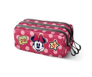 Disney Minnie Mouse Class-Trousse Trick Fan 2.2, Rose, 23 x 11 cm