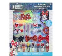 Disney Minnie Mouse Coffret Cadeau d'accessoires pour Cheveux pour Filles - Townley pour Filles de 3 Ans et Plus. Comprend 22 pièces, Un nœud pour Cheveux, des épingles à Cheveux et Plus Encore