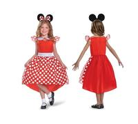 DISGUISE Costume de Minnie classique pour fille, multicolore, 129399M-EU-6