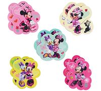 Disney Minnie Mouse, Daisy et Figaro Lot de 10 autocollants antidérapants pour baignoire et douche d'enfant Multicolore