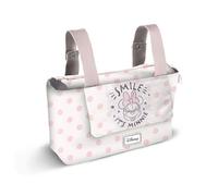 Disney Minnie Mouse Dear-Sac Organisateur de Poussette Bébé Hamper Mommy, Saumon, 39 x 24 cm, Capacité 10 L