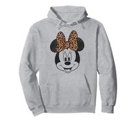 Disney Minnie Mouse en forme de léopard vintage vieilli V2 Sweat à Capuche