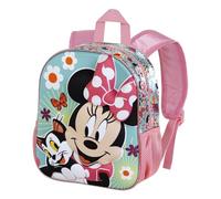 Disney Minnie Mouse Figaro-Sac à Dos 3D Petit, Rose, 26 x 31 cm, Capacité 8,5 L