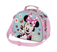 Minnie Mouse Figaro-Sac à Goûter 3D, Rose, 25,5 x 20 cm