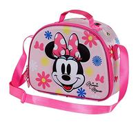 Disney Minnie Mouse Floral-Sac à Goûter 3D, Rose